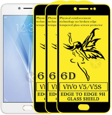 HQ Protection Edge To Edge Tempered Glass for VIVO V5S(Pack of 3)
