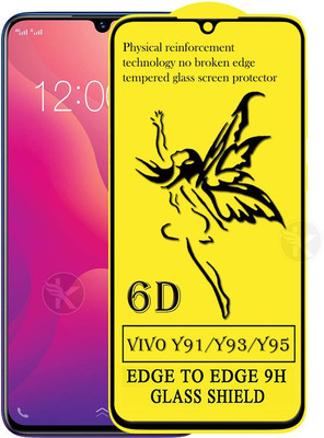 HQ Protection Edge To Edge Tempered Glass for Vivo Y95(Pack of 1)
