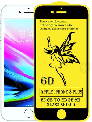 HQ Protection Edge To Edge Tempered Glass for Apple iPhone 8 Plus(Pack of 1)