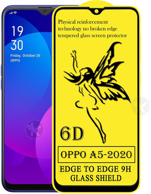 HQ Protection Tempered Glass Guard for Oppo A5(Pack of 1)