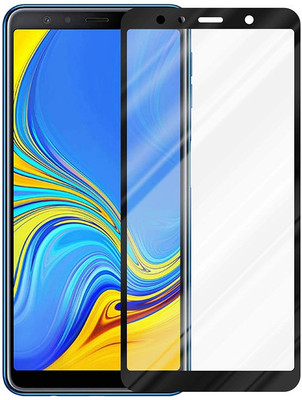 Helix Edge To Edge Tempered Glass for Samsung Galaxy A7 2018 Edition(Pack of 1)