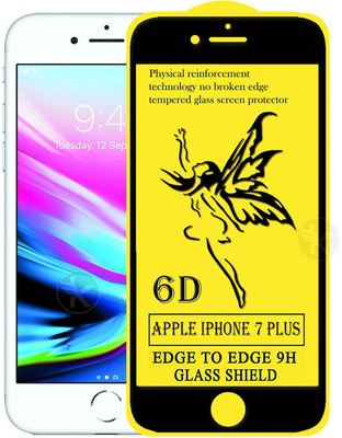 HQ Protection Edge To Edge Tempered Glass for Apple iPhone 7 Plus(Pack of 1)