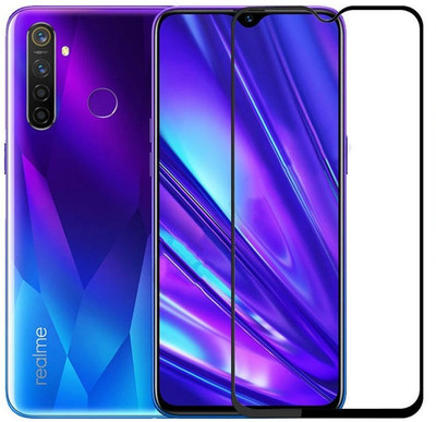 Helix Edge To Edge Tempered Glass for Realme 5s(Pack of 1)
