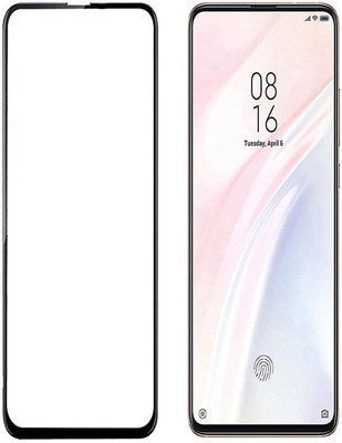 HOBBYTRONICS Edge To Edge Tempered Glass for Mi K20, Mi K20 Pro, Vivo V15 Pro(Pack of 1)