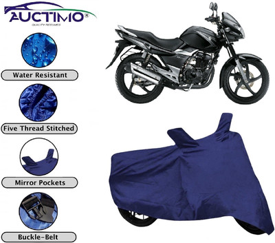 AUCTIMO Two Wheeler Cover for Suzuki(GS 150R, Blue)