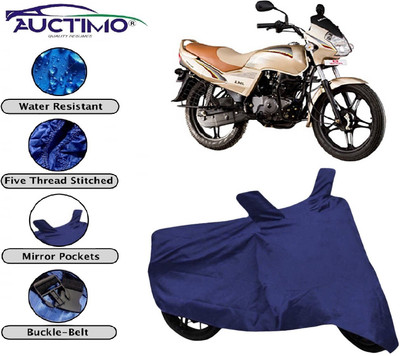 AUCTIMO Two Wheeler Cover for LML(Freedom, Blue)