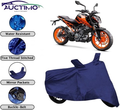 AUCTIMO Two Wheeler Cover for KTM(Duke 200, Blue)