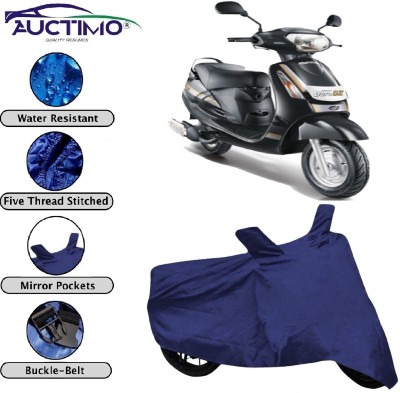 AUCTIMO Two Wheeler Cover for Mahindra(Duro DZ, Blue)