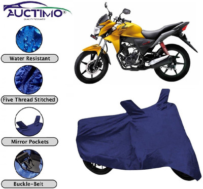 AUCTIMO Two Wheeler Cover for Honda(CB Twister, Blue)