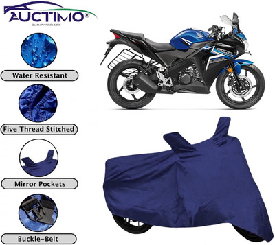 AUCTIMO Two Wheeler Cover for Honda(CBR 150R, Blue)