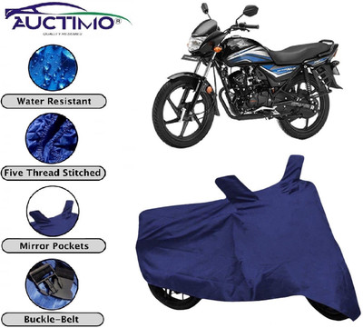 AUCTIMO Two Wheeler Cover for Honda(Dream Neo, Blue)