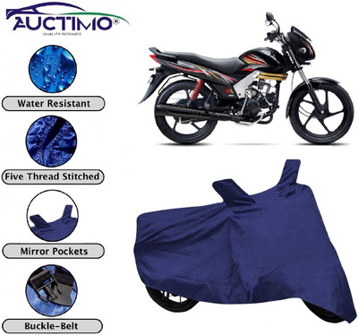 AUCTIMO Two Wheeler Cover for Mahindra(Centuro, Blue)