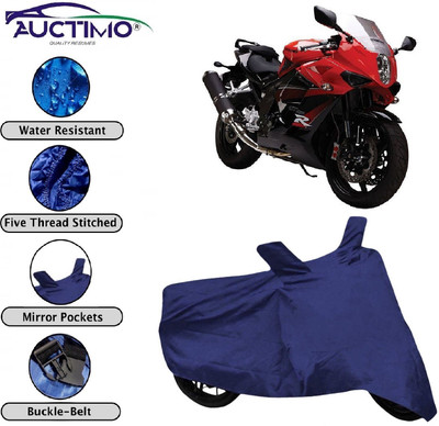 AUCTIMO Two Wheeler Cover for Hyosung(GT650R, Blue)