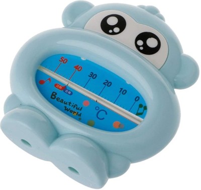 Safe-o-kid Monkey Shaped-Sensitive Bath-Tub Thermometer for Kids, Blue Baby Thermometer(Blue)