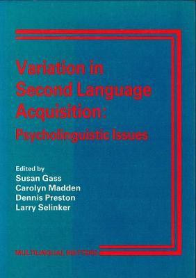Variation in Second Language Acquisition(English, Electronic book text, unknown)