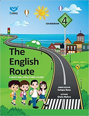 the english route coursebook class 4(English, Paperback, shalu mehra)