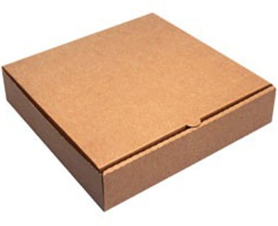 MM WILL CARE Pizza Box Cardboard Packaging Box(Pack of 50 Brown)