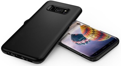 CELLCAMPUS Back Cover for Samsung Galaxy S8 Plus, Samsung Galaxy S8, Samsung Galaxy S8 Plus, Samsung Galaxy S8 Plus(Black, Grip Case, Pack of: 1)