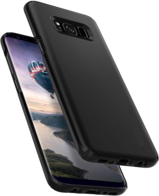 Phone Back Cover Back Cover for Samsung Galaxy S8 Plus(Black, Grip Case, Pack of: 1)