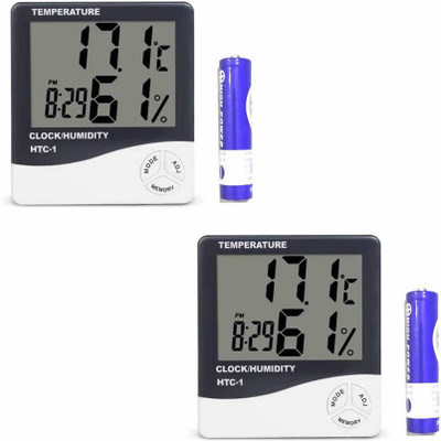 InfraHive Digital White, Black Clock