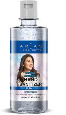 Arias By Lara Dutta Instant Advanced Hand Sanitizer Bottle  (500 ml)
