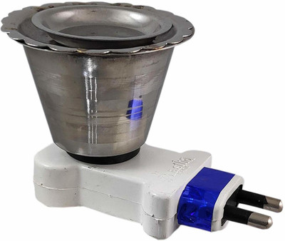 RamX Stainless Steel Electric Dhoop Kapoor Dani Incense Burner Camphor Diffuser for Home Office (Useful for Loban, Bakhoor, Oudh, Agarbatti) Steel Incense Holder(Silver, Pack of 1) RamX Stainless Steel Electric Dhoop Kapoor Dani Incense Burner Camphor Diffuser for Home Office (Useful for Loban, Bakhoor, Oudh, Agarbatti) Steel Incense Holder(Silver, Pack of 1)