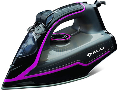 BAJAJ MX-35N 2000 W Steam Iron (Black & Pink)
