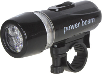 Redoak 5 LED Front Bicycle Light Lamp with Quick-Released Bracket LED Headlamp(Black)