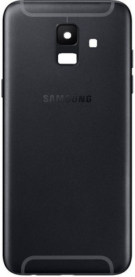 Sandreezz Samsung Galaxy A6 (with Proper Logo) Back Panel(Black)