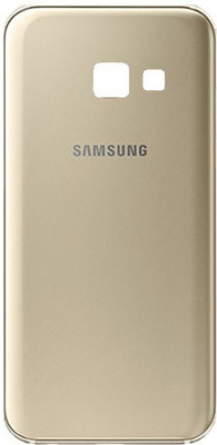 Sandreezz Samsung Galaxy A320 (A3 2017) (with Proper Logo) Back Panel(Gold)