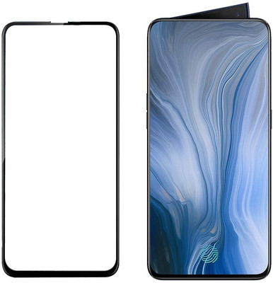 XRENGTH Edge To Edge Tempered Glass for Mi K20, Mi K20 Pro, Oppo Reno, Vivo V15 Pro(Pack of 1)