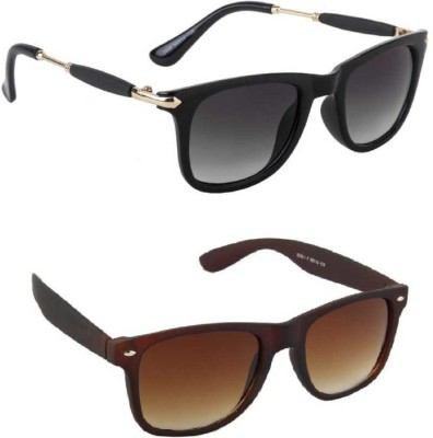 TamTam Wayfarer Sunglasses(For Men & Women, Multicolor)