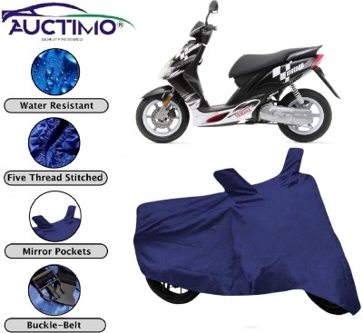 AUCTIMO Two Wheeler Cover for Yamaha(Jog R, Blue)