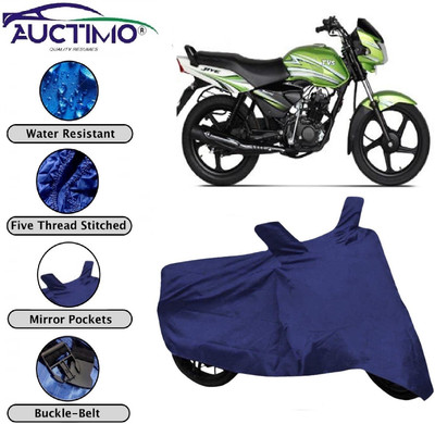 AUCTIMO Two Wheeler Cover for TVS(Jive, Blue)