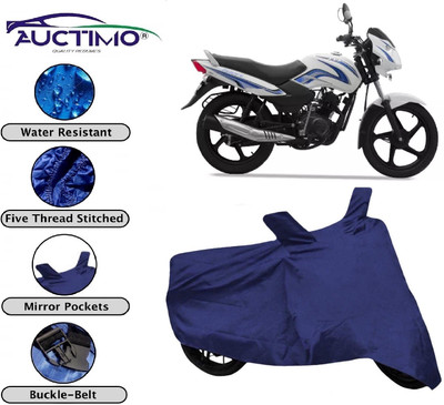 AUCTIMO Two Wheeler Cover for TVS(Star, Blue)