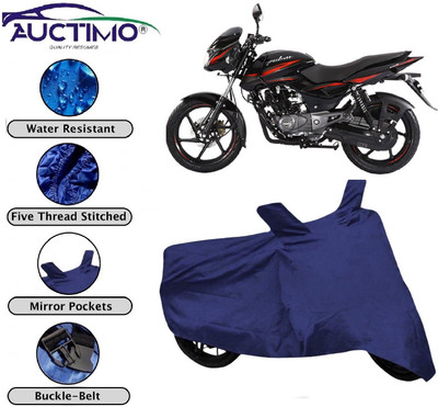 AUCTIMO Two Wheeler Cover for Bajaj(Pulsar 150, Blue)