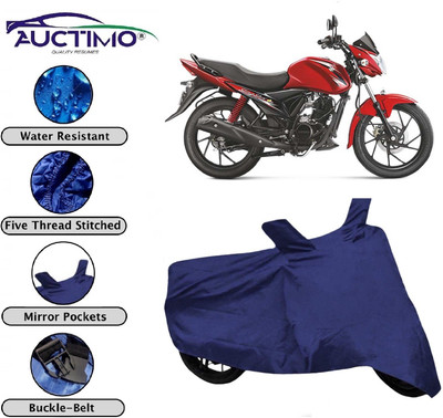 AUCTIMO Two Wheeler Cover for Suzuki(Sling Shot, Blue)