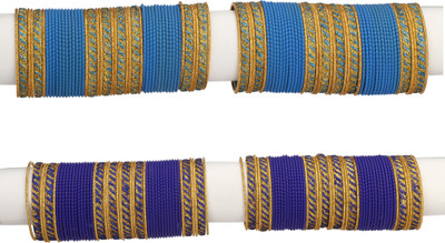 AFAST Metal Bangle Set(Pack of 4)