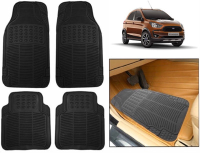 CARMART Rubber Standard Mat For  Ford Freestyle(Black)