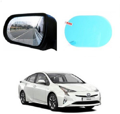 ACCESSOREEZ 2PCS Car Rearview Mirror Film, CMRBKR137 HD Nano Film Anti Fog Film Car Rear View Mirror Waterproof Film Protective Film Anti Glare Rain-Proof Anti Water Mist Protector for Car Mirrors (Oval) Car Mirror Rain Blocker (Blue) Car Mirror Rain Blocker(Blue)