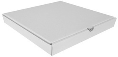 JIA Pizza Box Cardboard Packaging Box(Pack of 50 White)