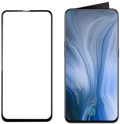 HOBBYTRONICS Edge To Edge Tempered Glass for Oppo Reno, Mi K20 Pro, Mi K20, Vivo V15 Pro(Pack of 1)
