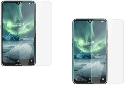ISAAK Tempered Glass Guard for Nokia 5.3(Pack of 2)