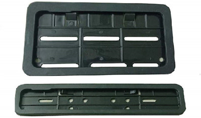 PEREGRINE ECOM SERVICES Bike, Scooty Number Plate Frame Cover Set of Two (Front and Back) -hav549 Bike Number Plate(Plastic 8.5 cm  x  6.5 cm)