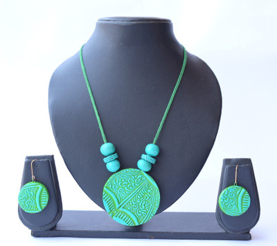 Kraft call Terracotta Multicolor Jewellery Set(Pack of 1)