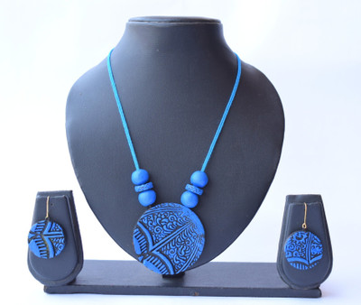 Kraft call Terracotta Multicolor Jewellery Set(Pack of 1)