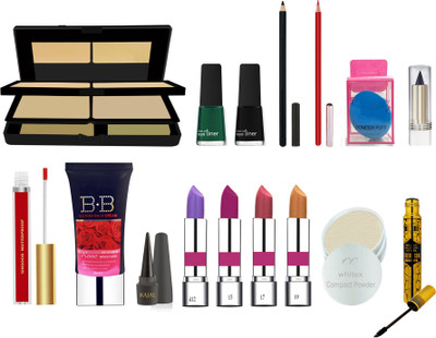SNV Professional 16 In One Makeup Kit 3042020A72(Pack of 16)