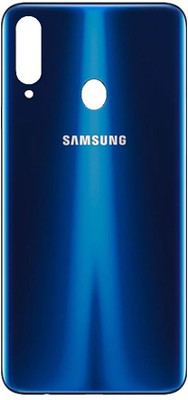 Sandreezz Samsung Galaxy A20s (with Proper Logo) Back Panel(Blue)