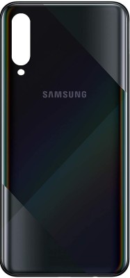 Sandreezz Samsung Galaxy A50s (with Proper Logo) Back Panel(Prism Crush Black)