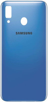 Sandreezz Samsung Galaxy A30 (with Proper Logo) Back Panel(Blue)